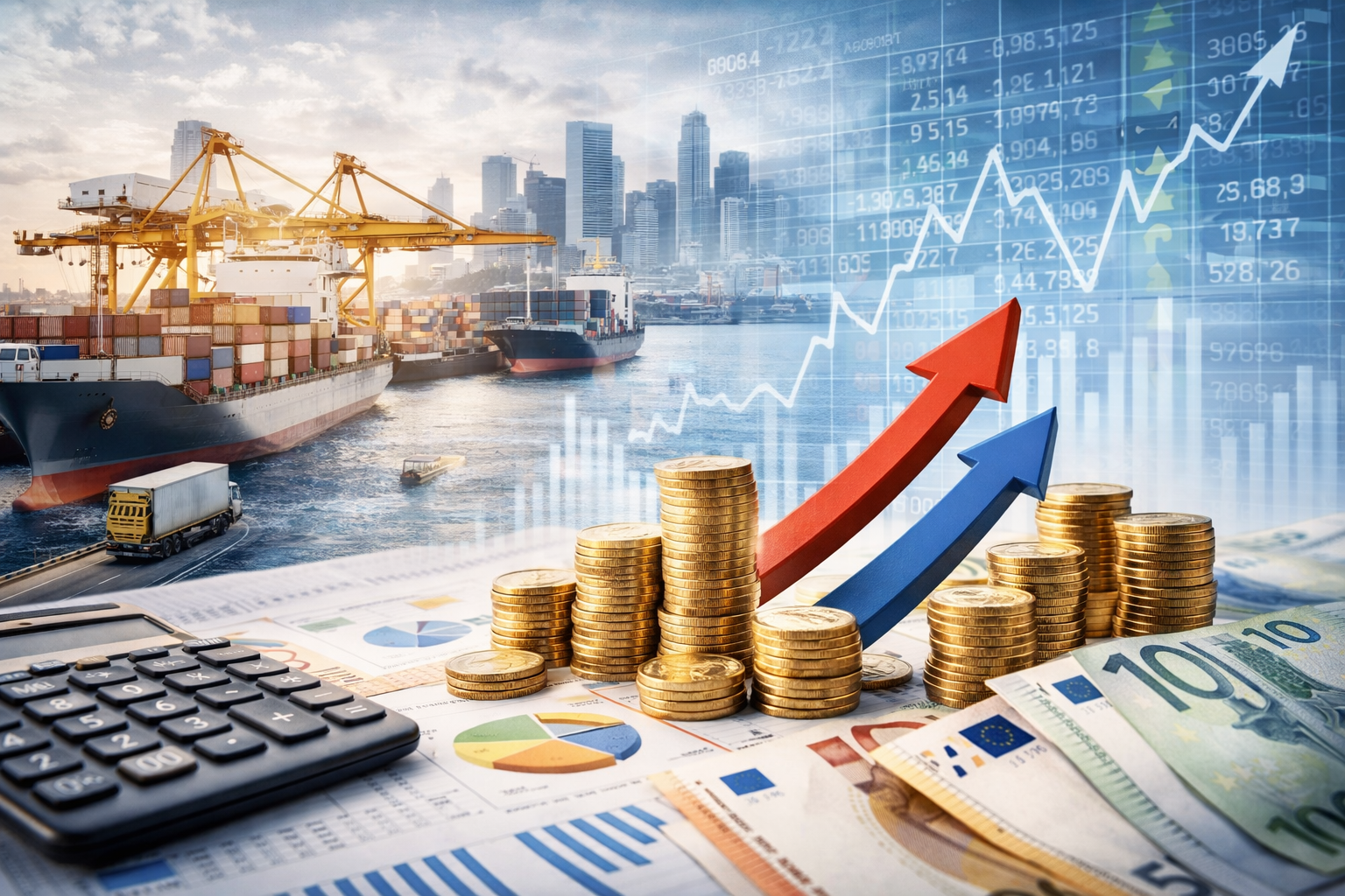 Οικονομικά στοιχεία, όπως δείκτες για τον τομέα της Εθνικής Οικονομίας