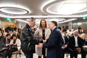 Φωτογραφία από την 1η εκδήλωση της Κεντρικής Πορείας στο Caravel